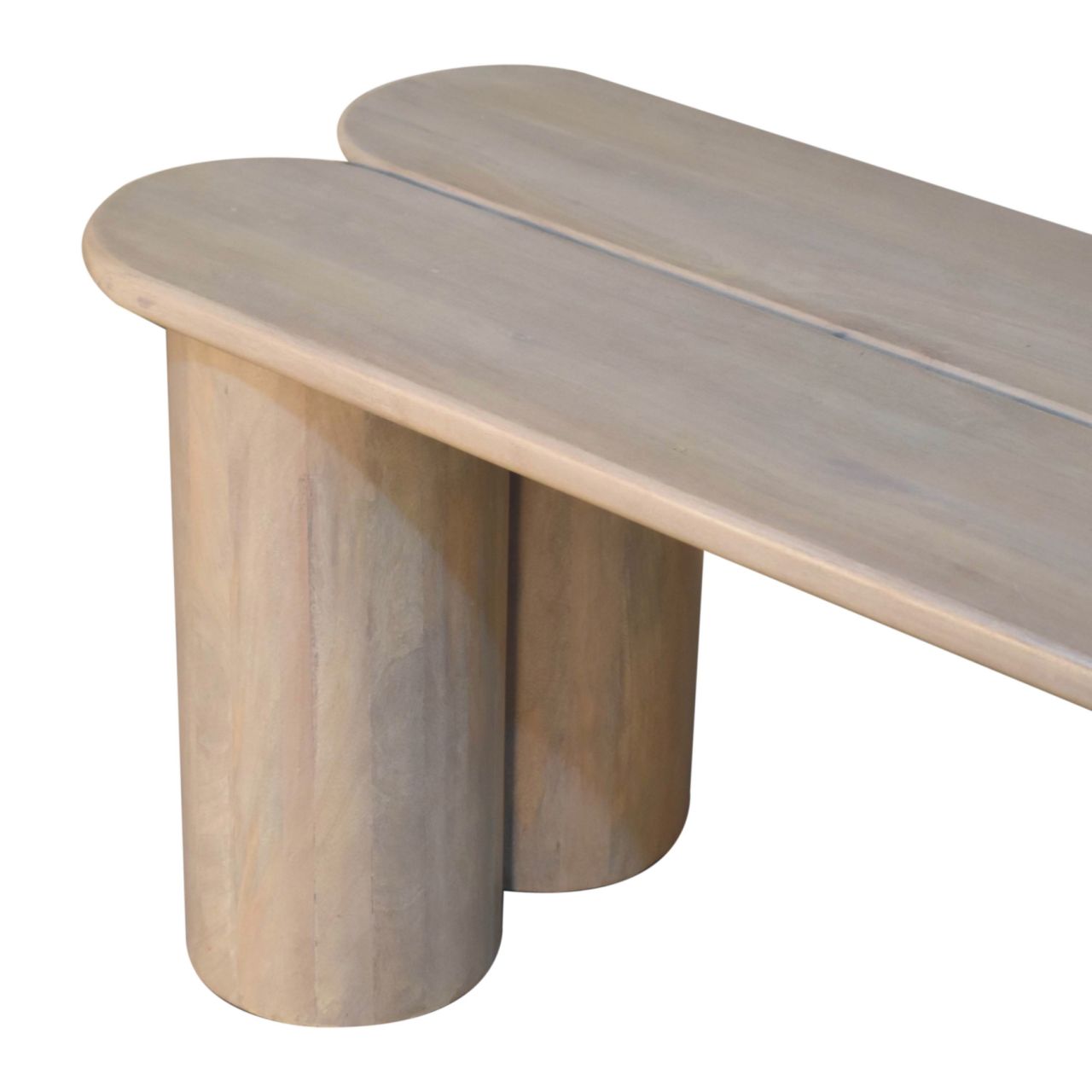 Twin Plank Marble Bench - Luxe Home Comforts