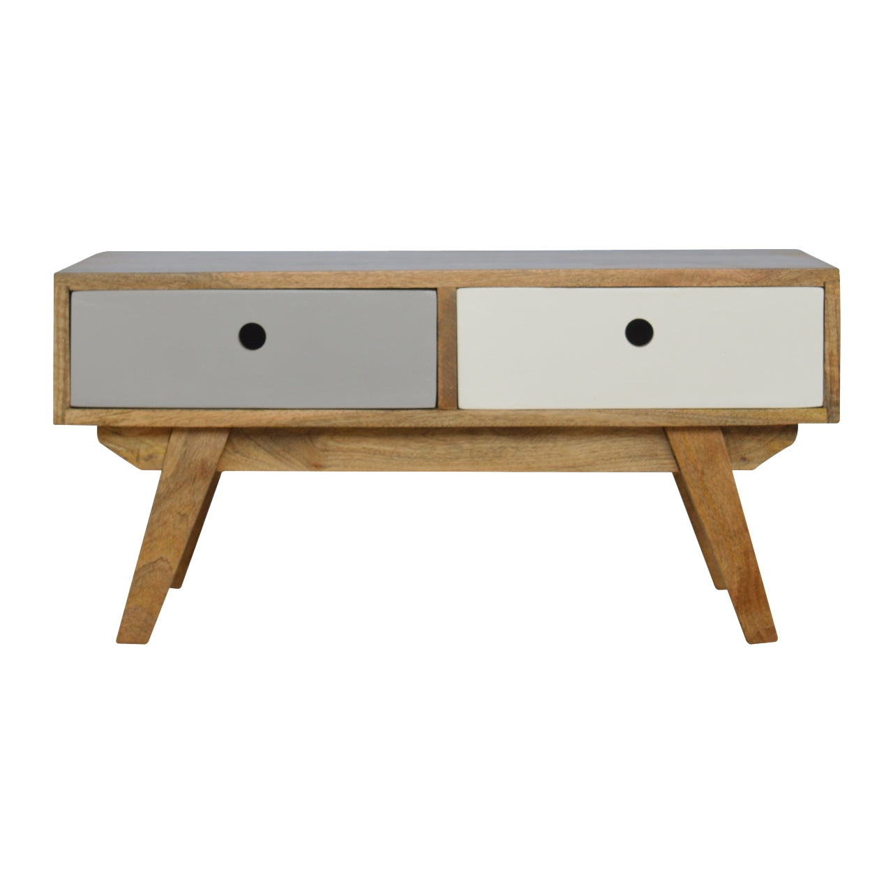 Two Tone Painted Coffee Table - Luxe Home Comforts