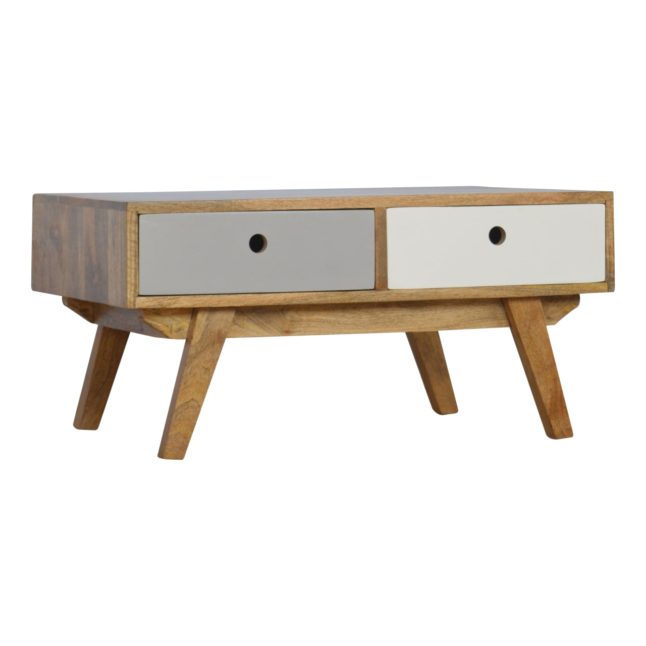 Two Tone Painted Coffee Table - Luxe Home Comforts