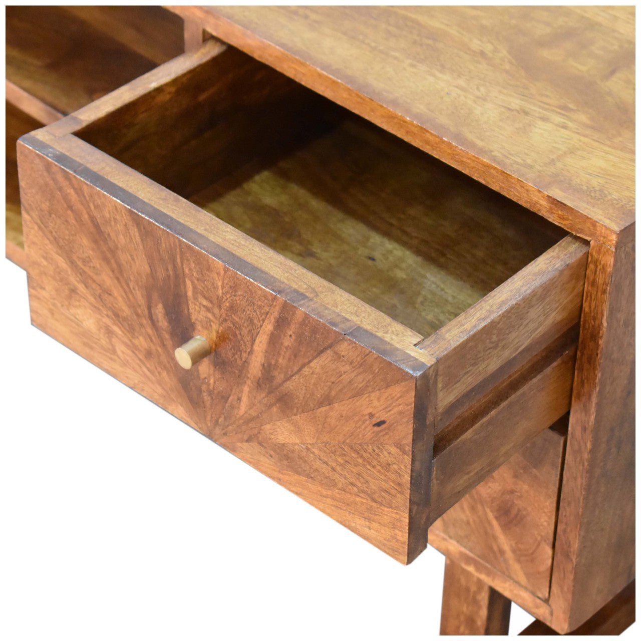 U-Chestnut Sunrise Media Unit - Luxe Home Comforts