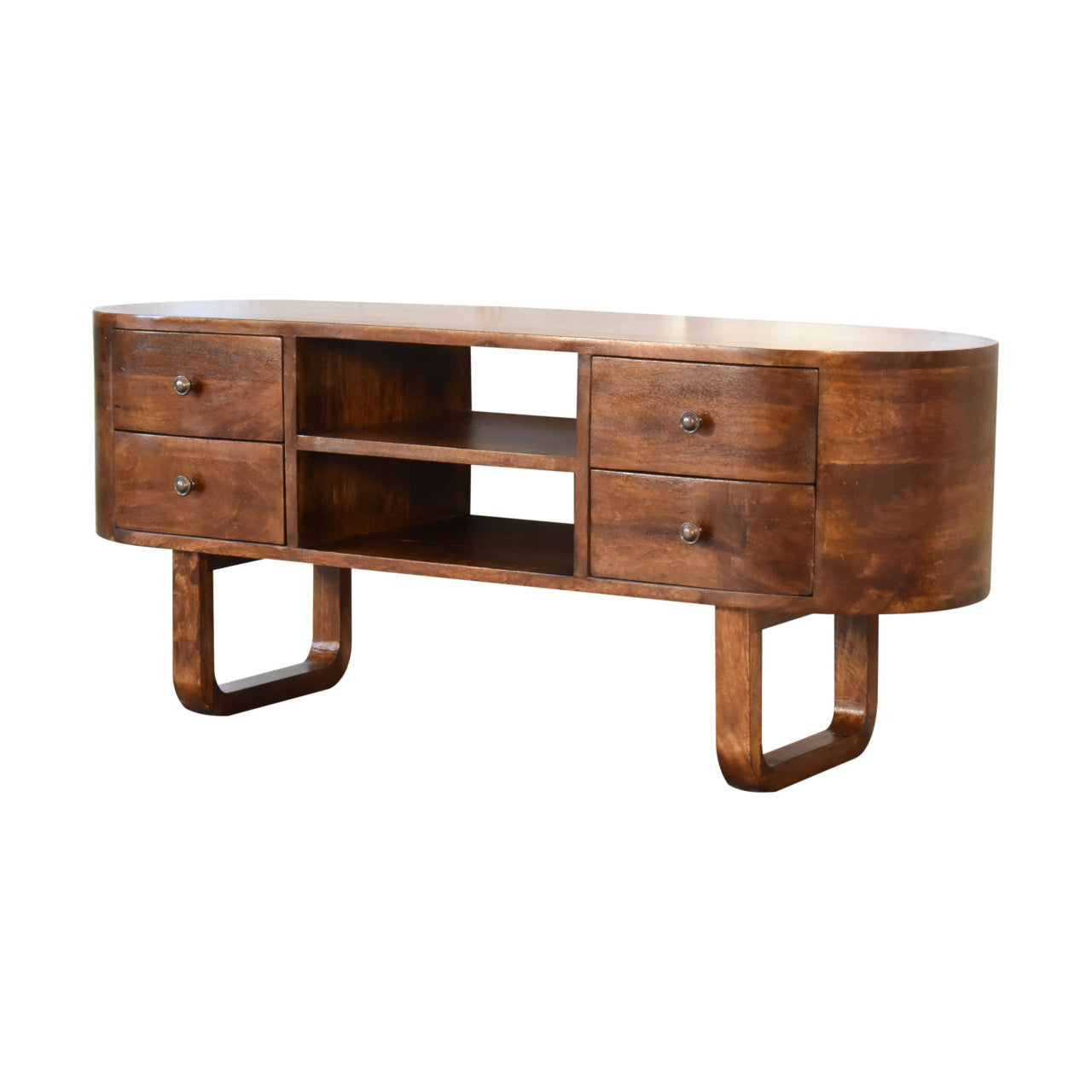 U-Shape Media TV unit - Luxe Home Comforts