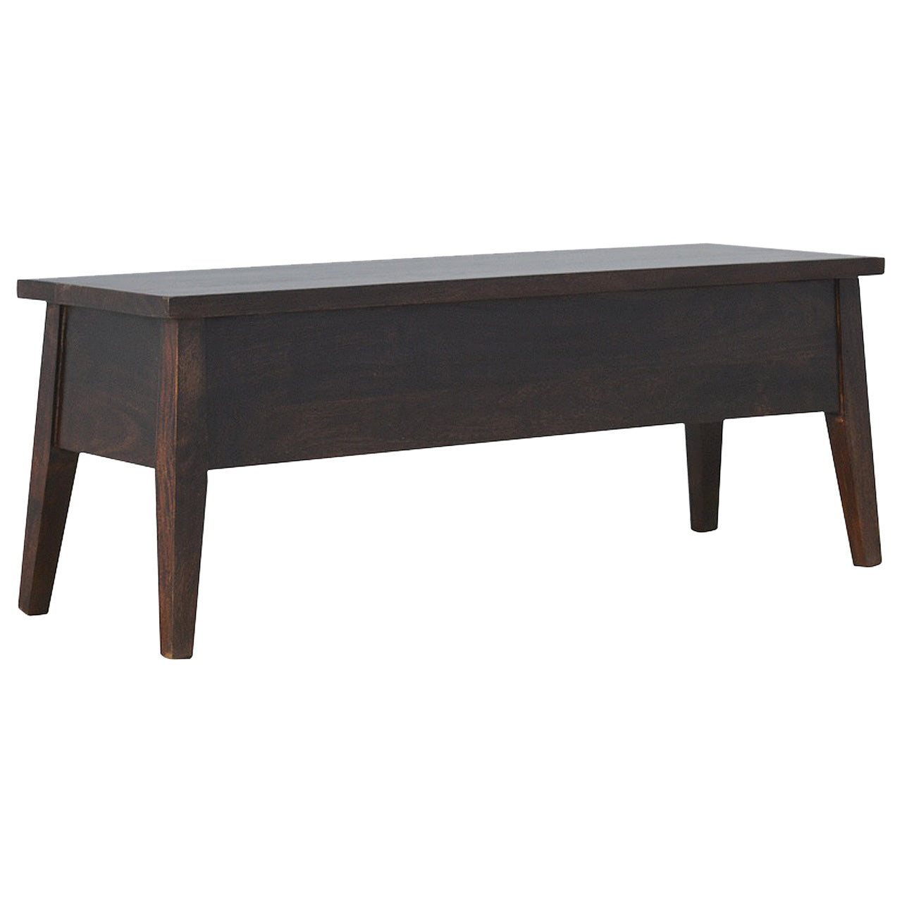 Walnut Hallway Storage Bench - Luxe Home Comforts