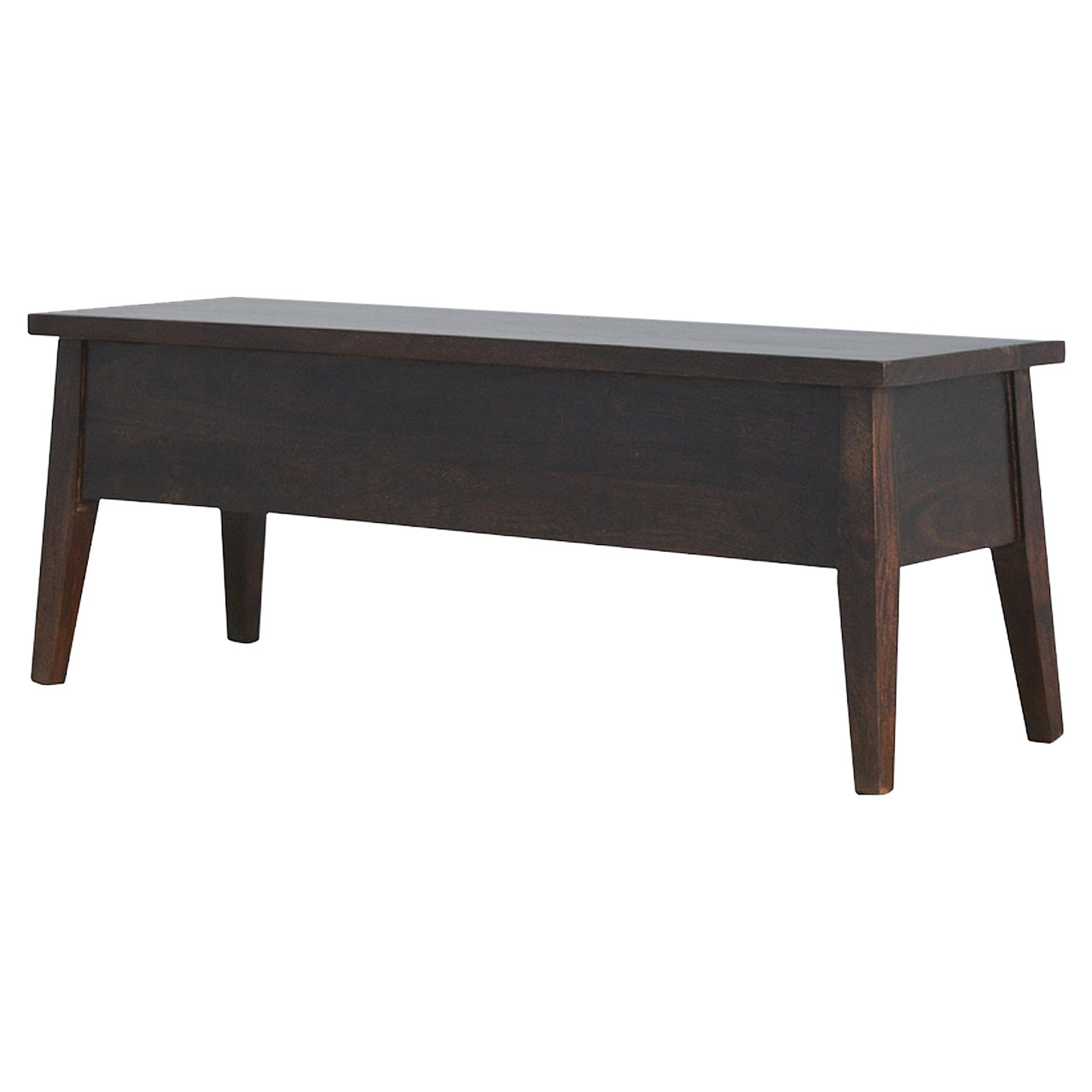 Walnut Hallway Storage Bench - Luxe Home Comforts