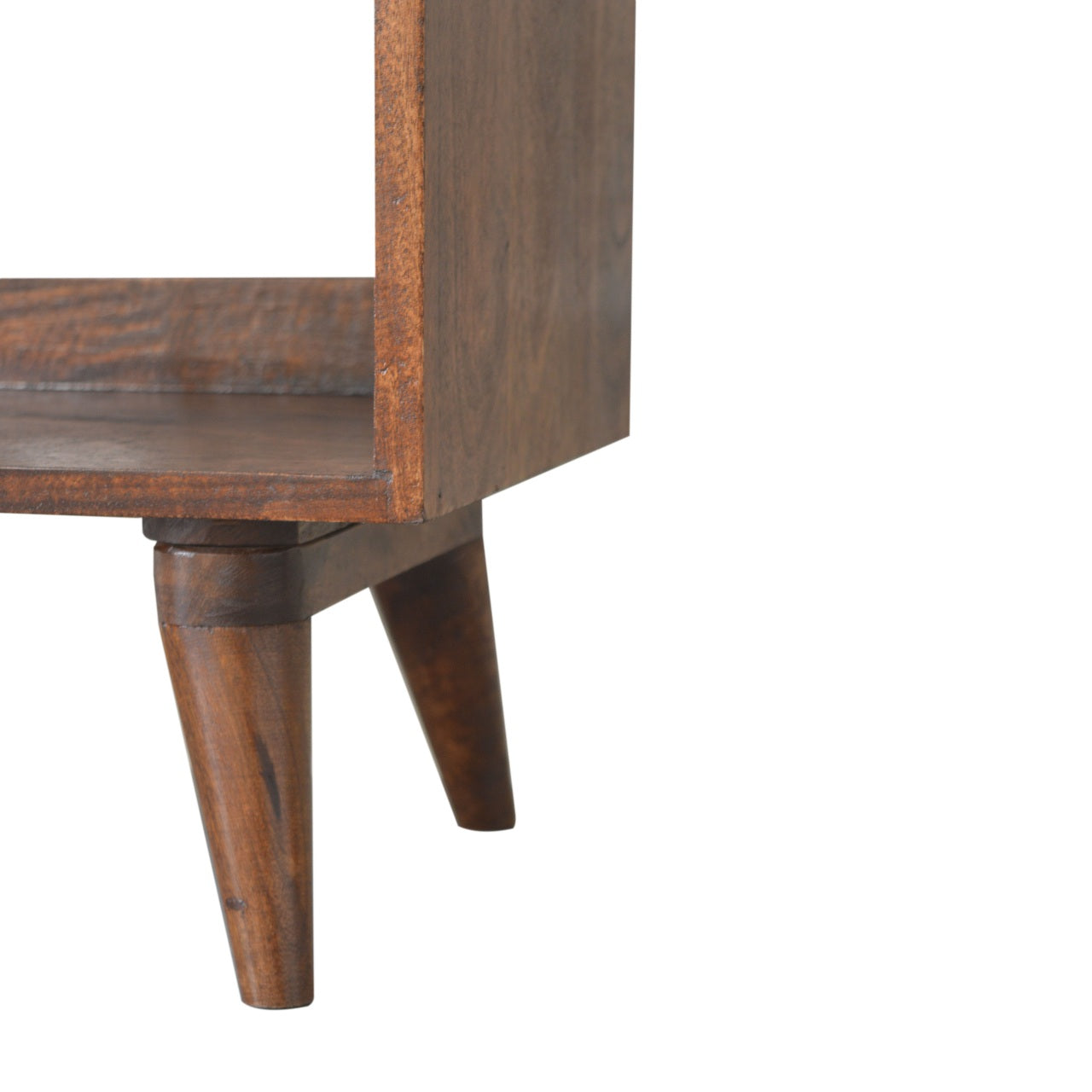 Walnut Nordic Storage Bench - Luxe Home Comforts