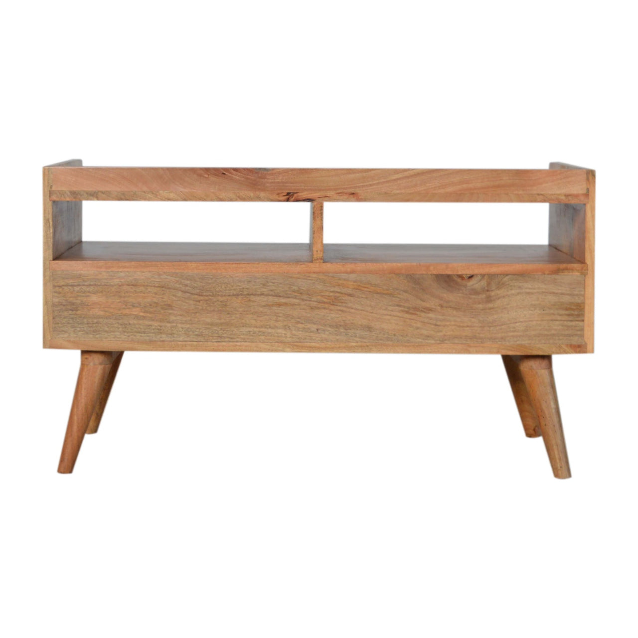White Marble Top Media Unit - Luxe Home Comforts