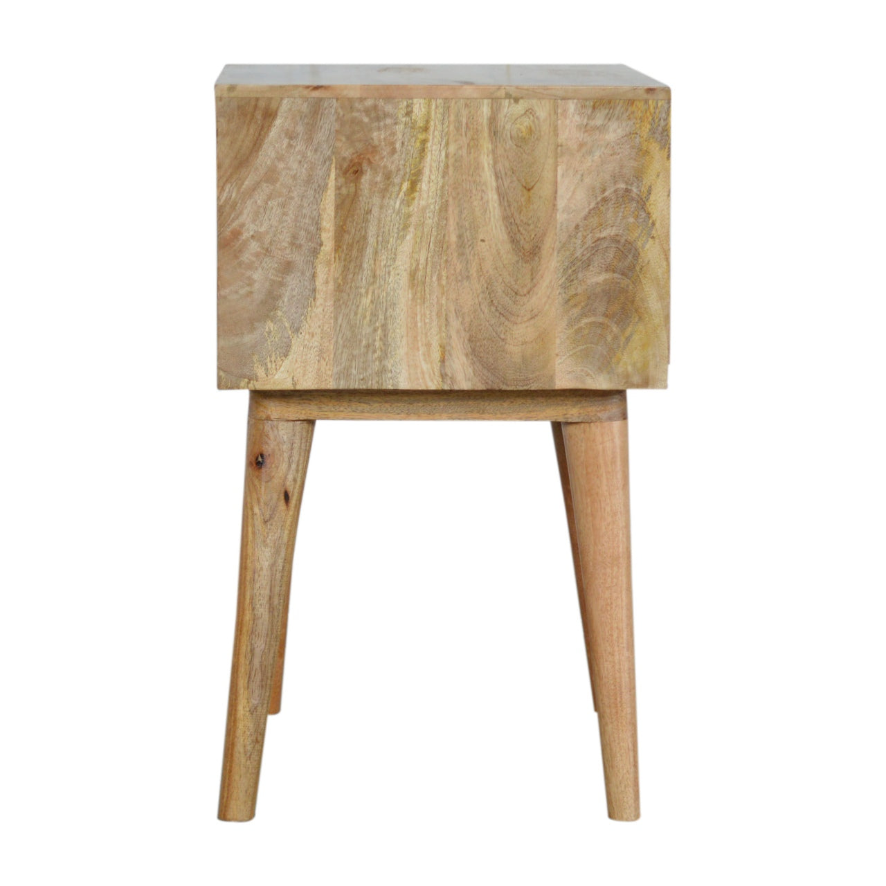 White Painted Drawer Bedside Table - Luxe Home Comforts