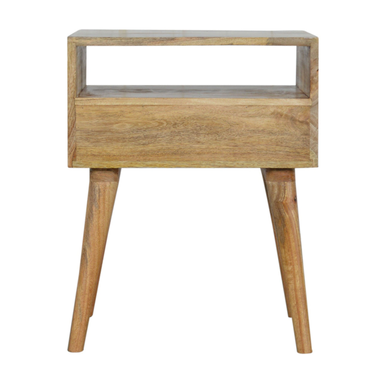 White Painted Drawer Bedside Table - Luxe Home Comforts