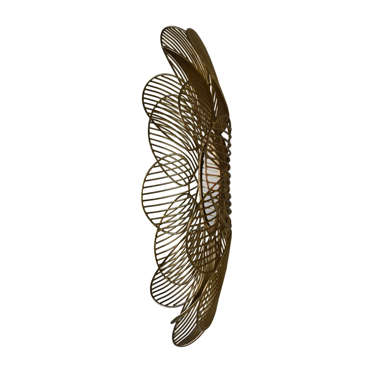 Wired Flower Mirror - Luxe Home Comforts