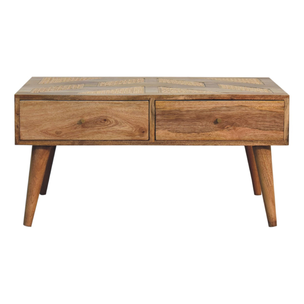 Woven Aztec Coffee Table - Luxe Home Comforts