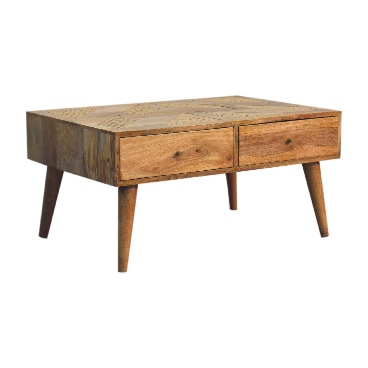 Woven Aztec Coffee Table - Luxe Home Comforts