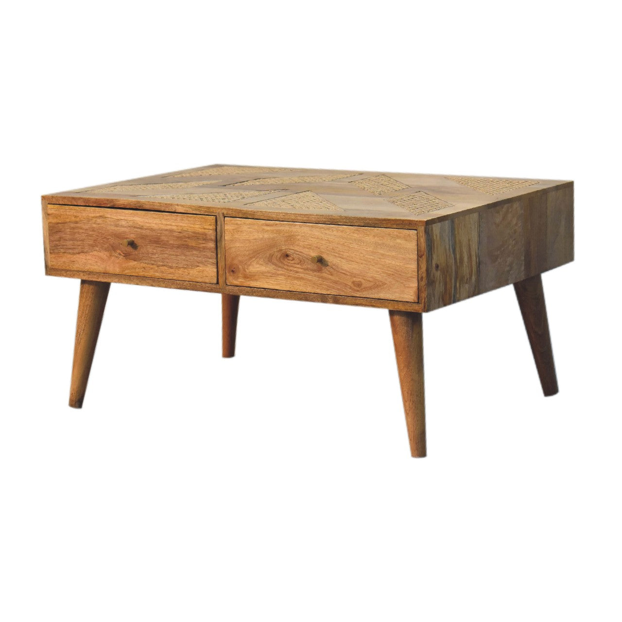 Woven Aztec Coffee Table - Luxe Home Comforts