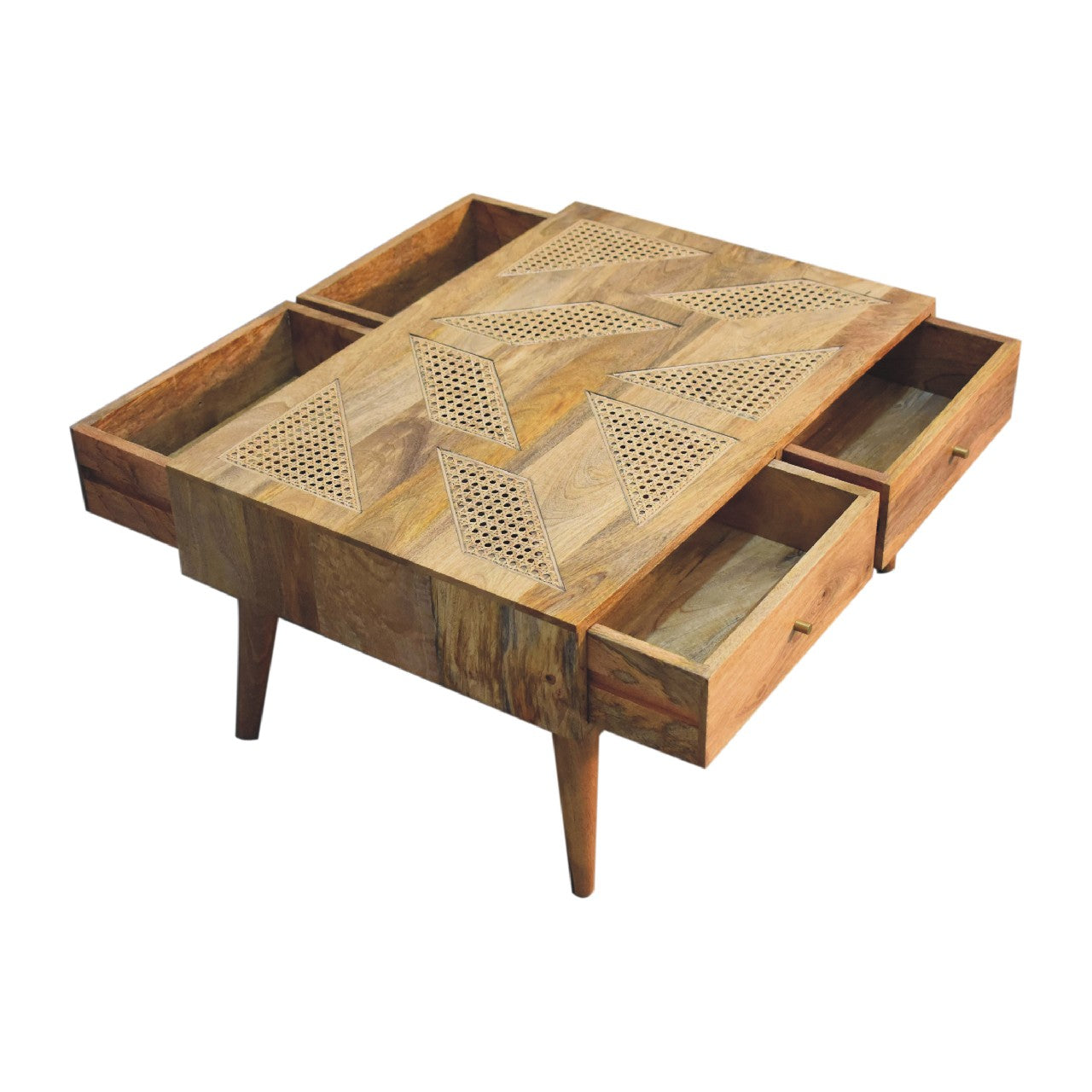 Woven Aztec Coffee Table - Luxe Home Comforts