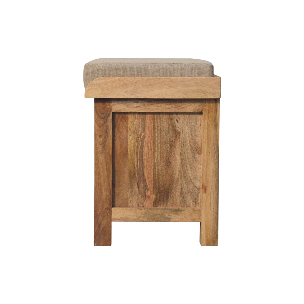 Rattan Basket Linen Bench - Luxe Home Comforts