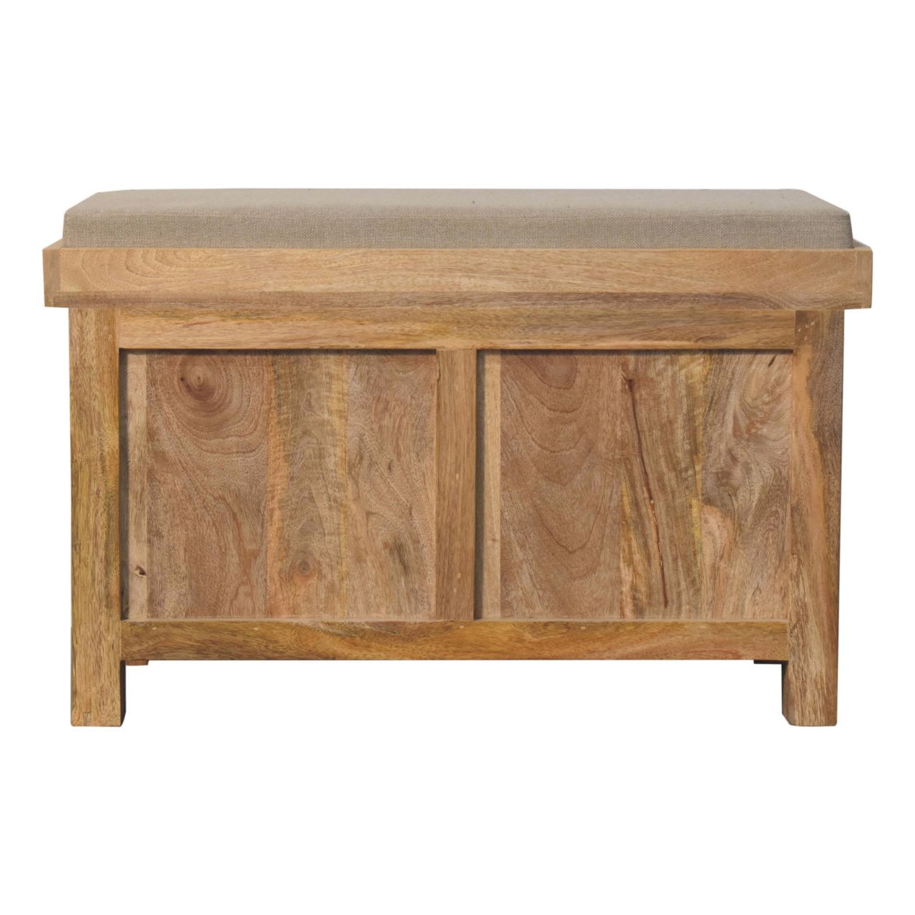 Rattan Basket Linen Bench - Luxe Home Comforts