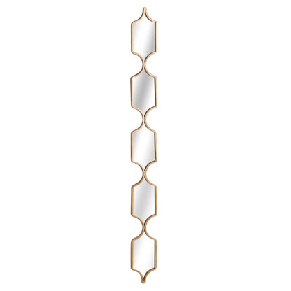 Square Decorative Hanging Collage Mirror In Gold - Luxe Home Comforts