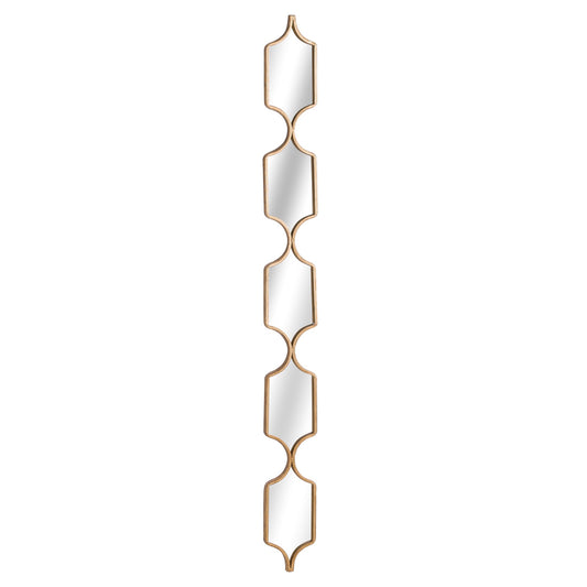 Square Decorative Hanging Collage Mirror In Gold - Luxe Home Comforts
