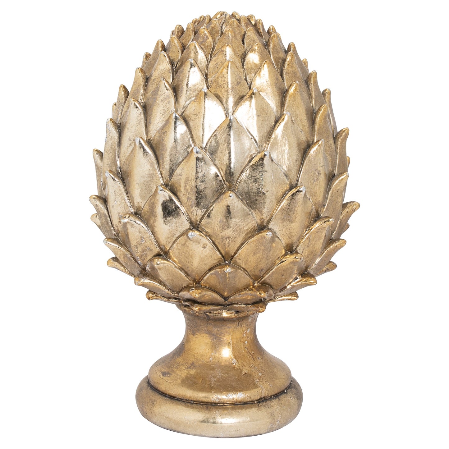 Large Gold Pinecone Finial - Luxe Home Comforts