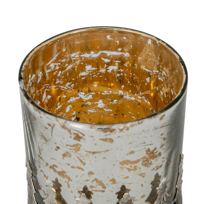 The Lustre Collection Christmas Large Candle Holder - Luxe Home Comforts