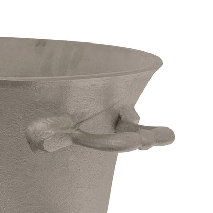 Large Antique Pewter Champagne Cooler - Luxe Home Comforts