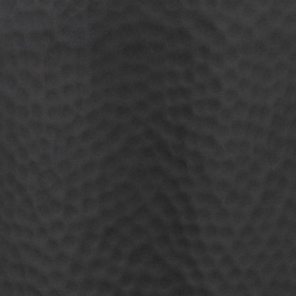 Matt Black Hammered Vase With Lid