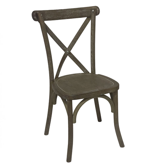 Light Oak Back Dining Chair