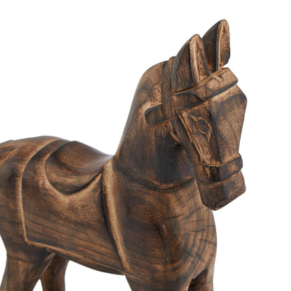 Natural Rocking Horse - Luxe Home Comforts