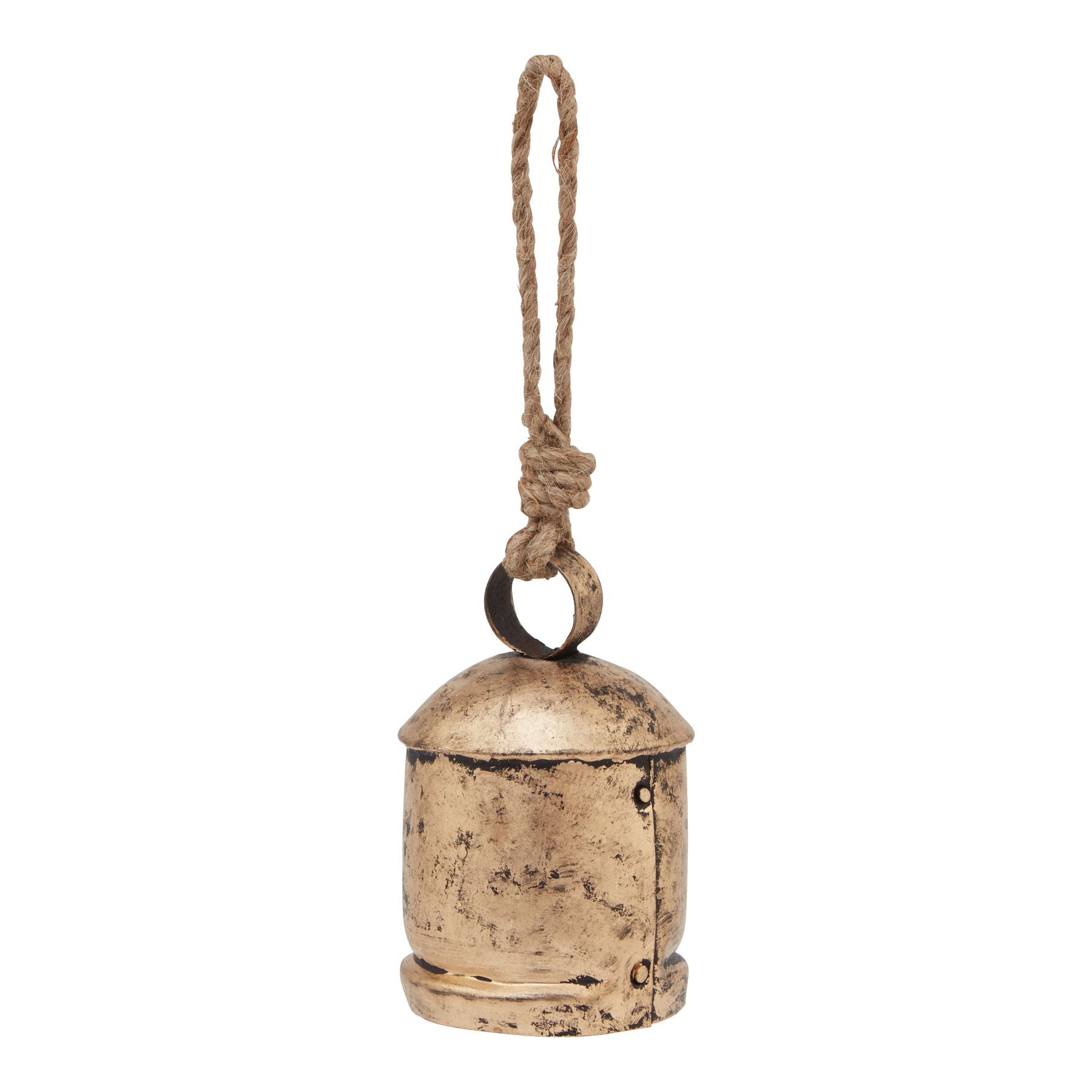 Antique Gold Bell Bauble - Luxe Home Comforts
