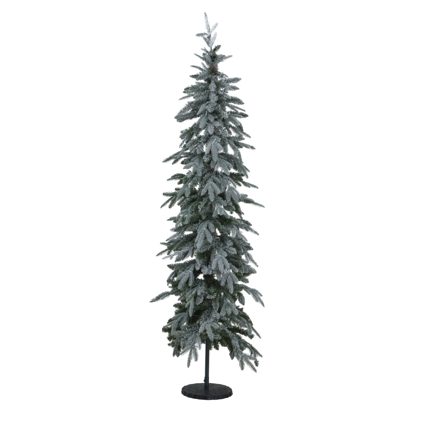 Slim Snowy Woodland Pre-Lit 200 Led Christmas Tree - Luxe Home Comforts