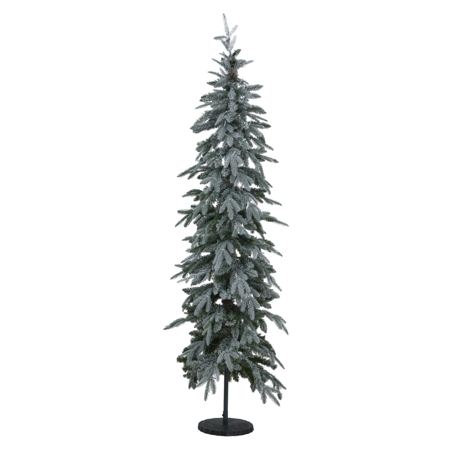 Slim Snowy Woodland Pre-Lit 200 Led Christmas Tree - Luxe Home Comforts