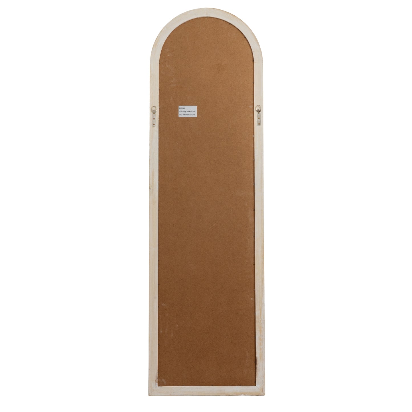 Washed Wood Tall Arched Mirror