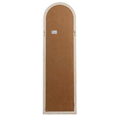 Washed Wood Tall Arched Mirror