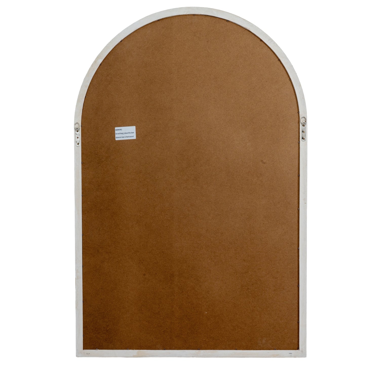 Washed Wood Arched Mirror