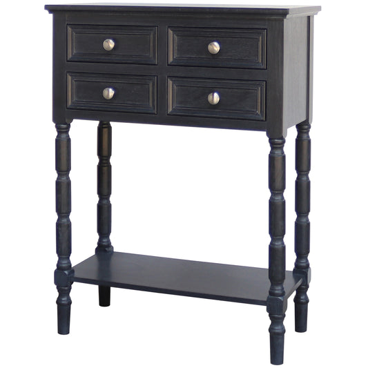 Contour Collection 4 Drawer Side Table - Luxe Home Comforts