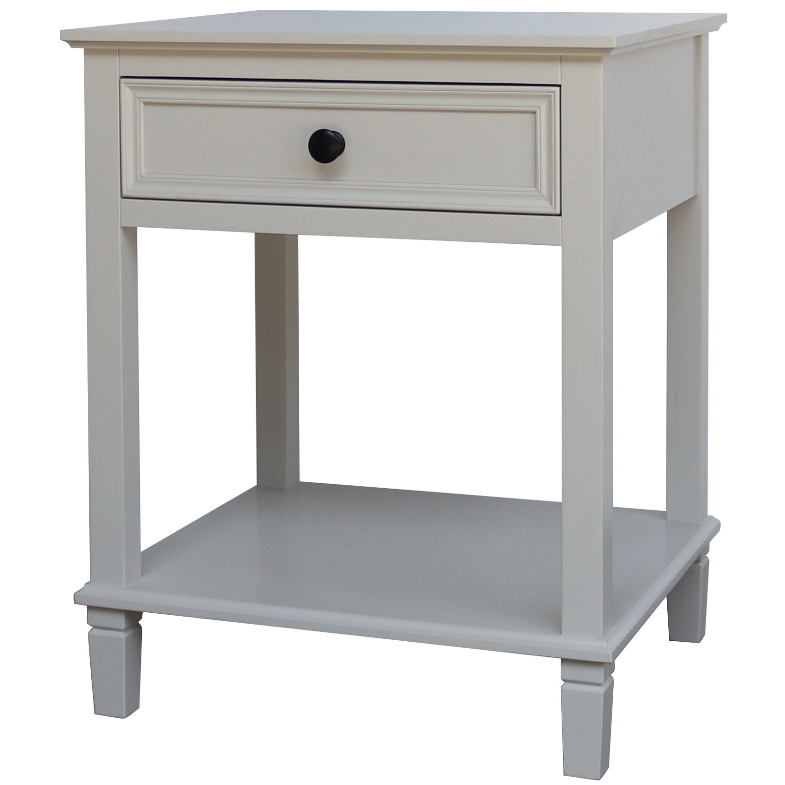 Belmont Collection 1 Drawer Side Table - Luxe Home Comforts