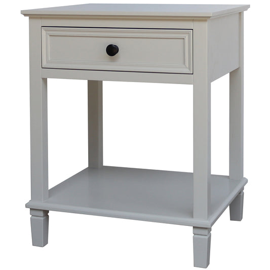 Belmont Collection 1 Drawer Side Table - Luxe Home Comforts