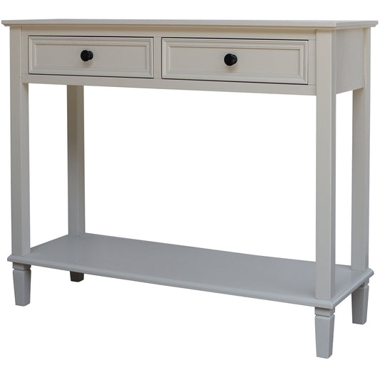 Belmont Collection 2 Drawer Console - Luxe Home Comforts