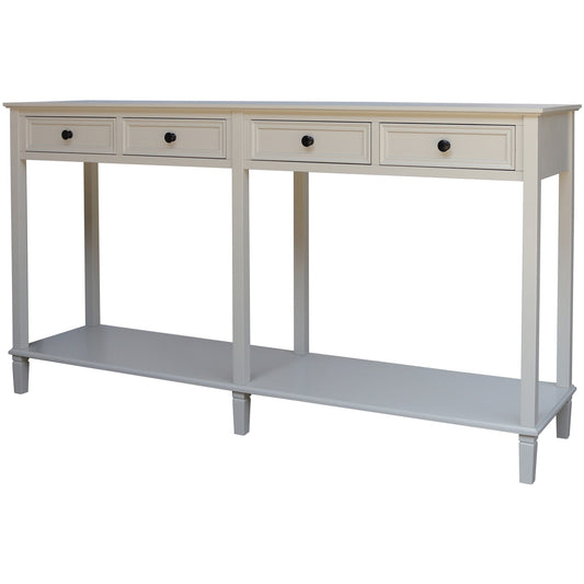 Belmont Collection 4 Drawer Console - Luxe Home Comforts