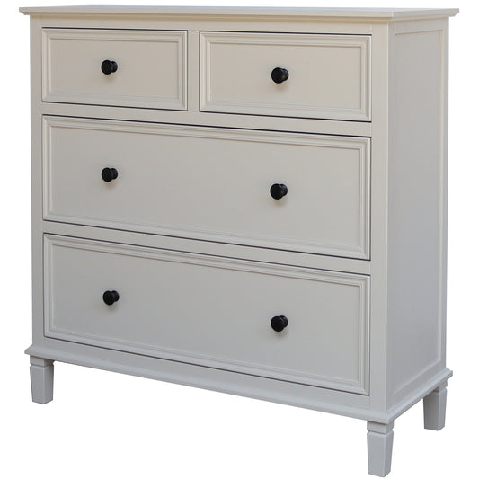 Belmont Collection 4 Drawer Chest of Drawers - Luxe Home Comforts