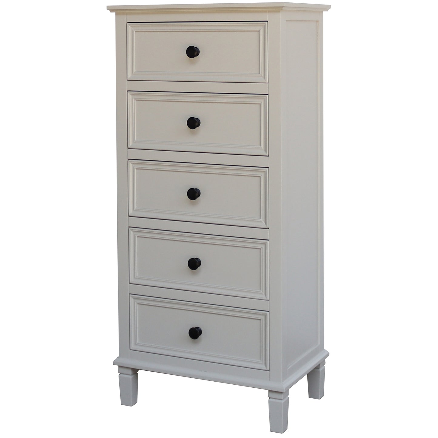 Belmont Collection 5 Drawer Tallboy - Luxe Home Comforts