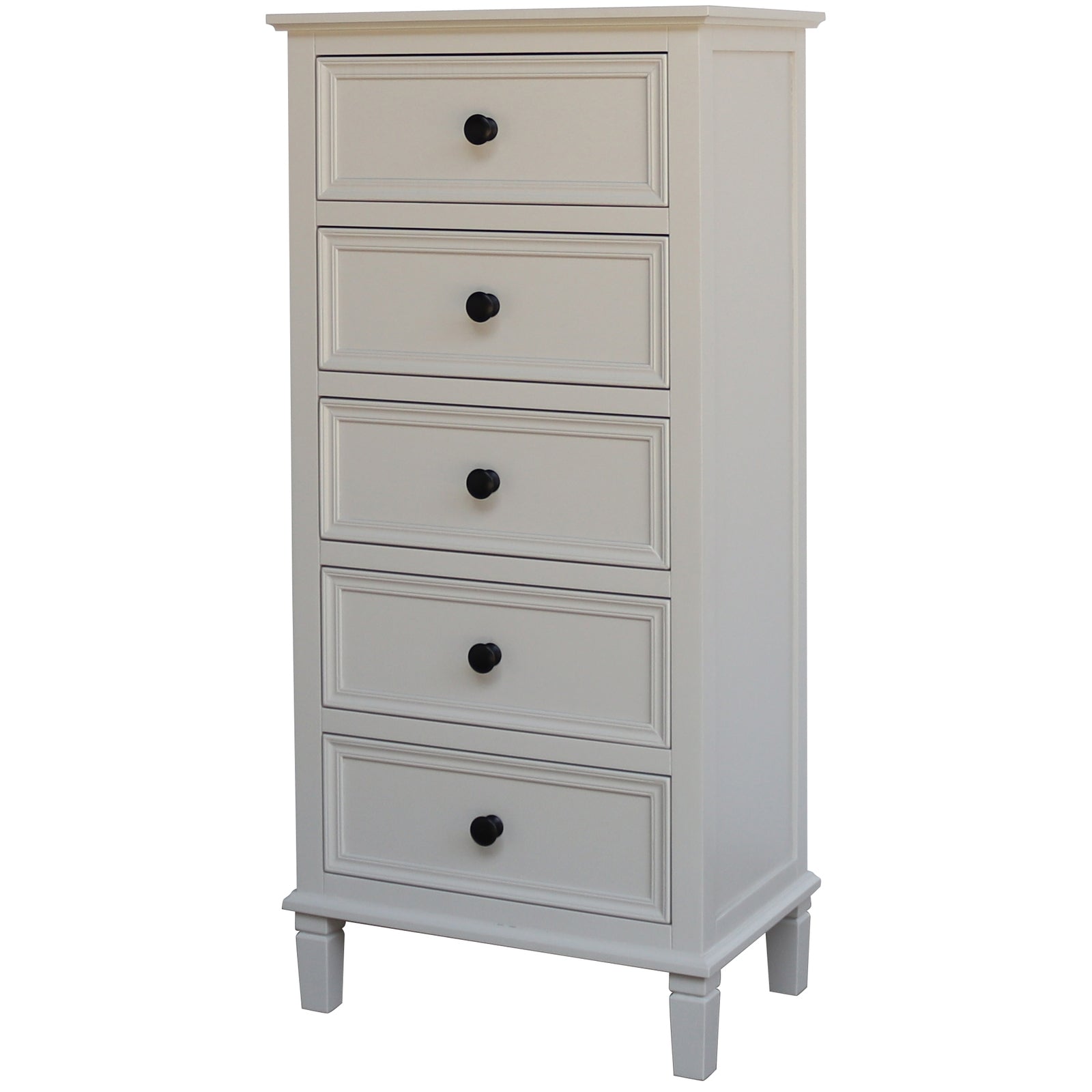 Belmont Collection 5 Drawer Tallboy - Luxe Home Comforts