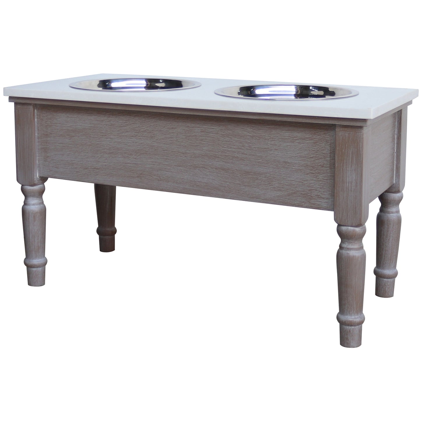 Serene Collection Pet Feeder Table - Luxe Home Comforts
