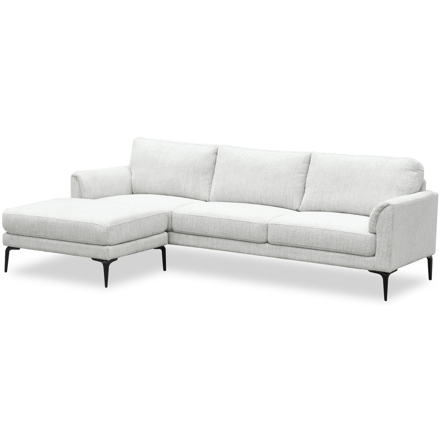Zephra Three Seater Sofa With Footstool - Luxe Home Comforts