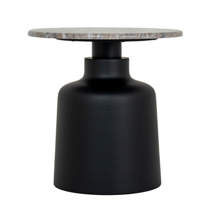 Oura Round Side Table - Luxe Home Comforts