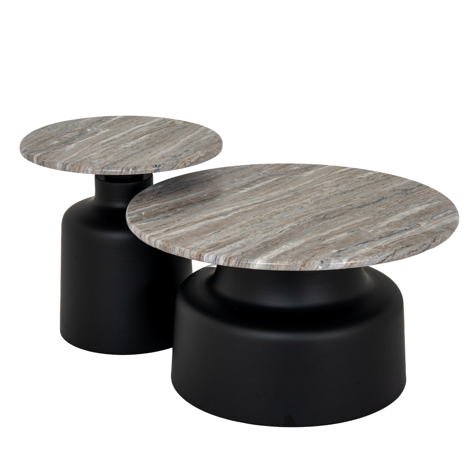 Oura Round Side Table - Luxe Home Comforts
