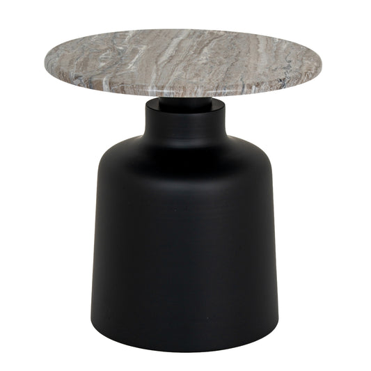 Oura Round Side Table - Luxe Home Comforts