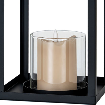 Astra Medium Lantern With Glass Candle Holder - Luxe Home Comforts