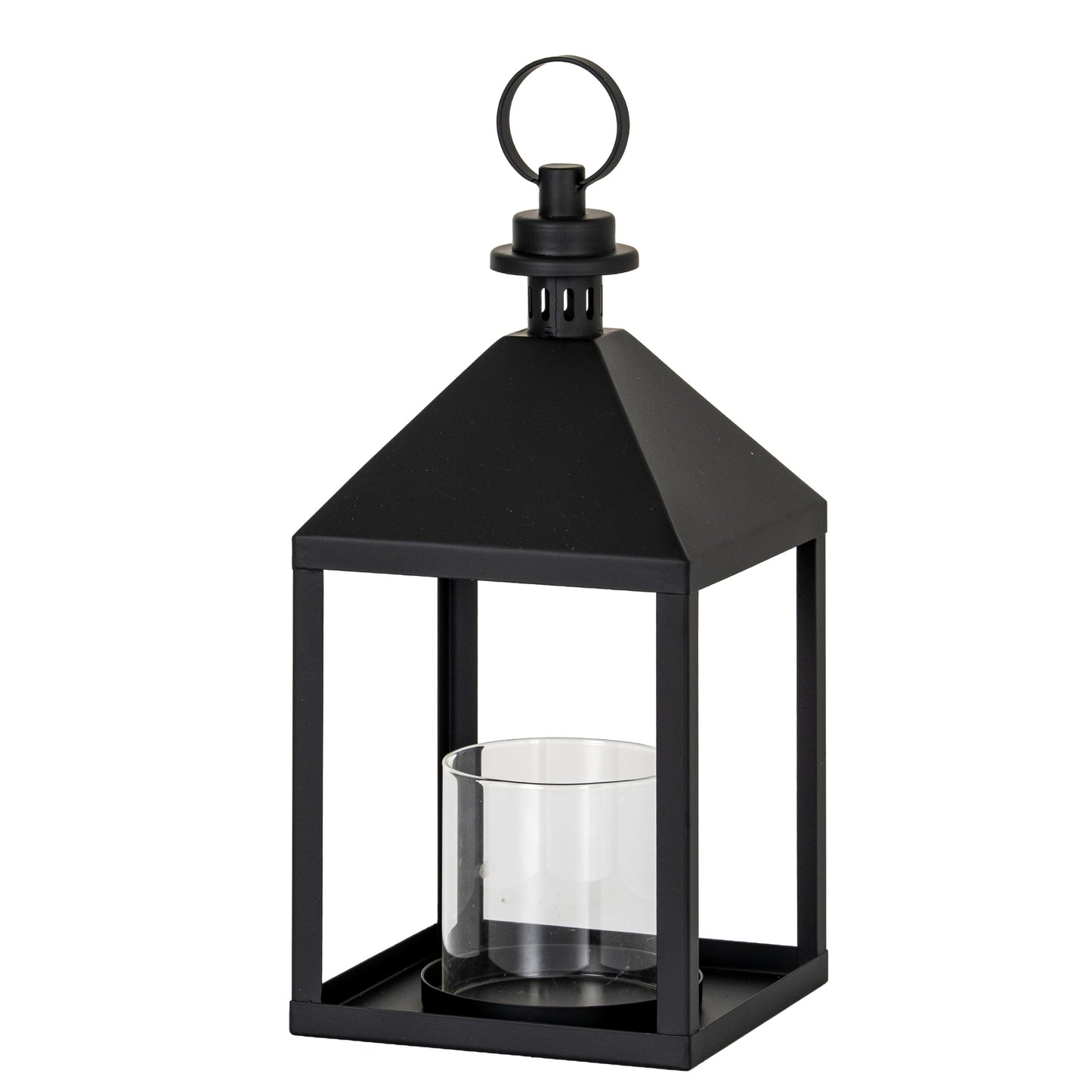 Astra Medium Lantern With Glass Candle Holder - Luxe Home Comforts