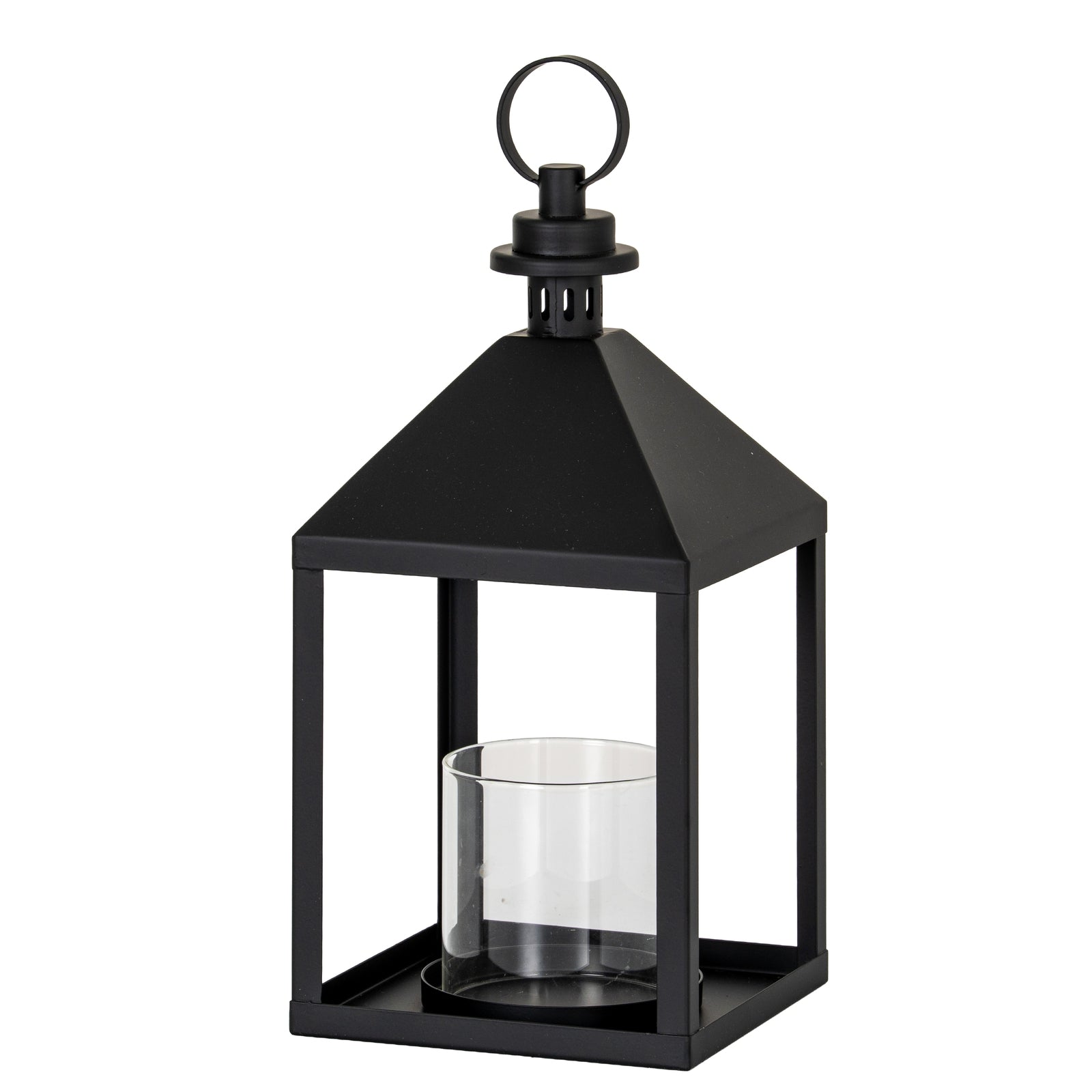 Astra Medium Lantern With Glass Candle Holder - Luxe Home Comforts