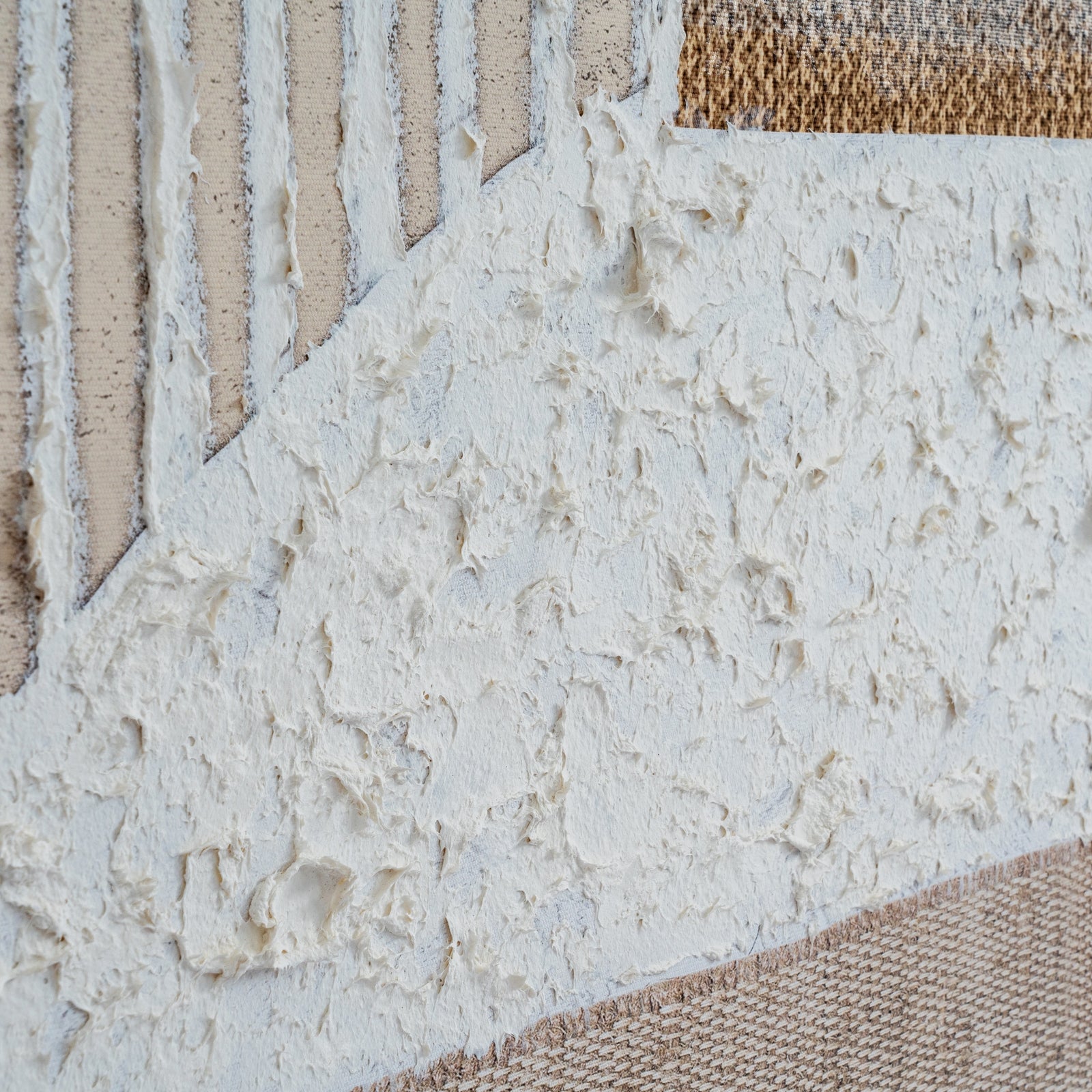 Petra Hand Painted Canvas In Frame - Luxe Home Comforts