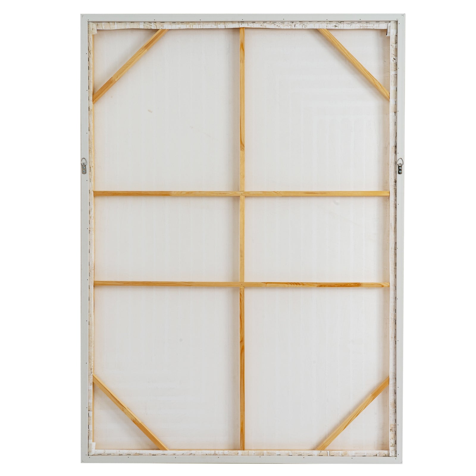 Tellura Hand Painted Canvas In Frame - Luxe Home Comforts